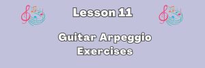 Guitar Arpeggios Exercises